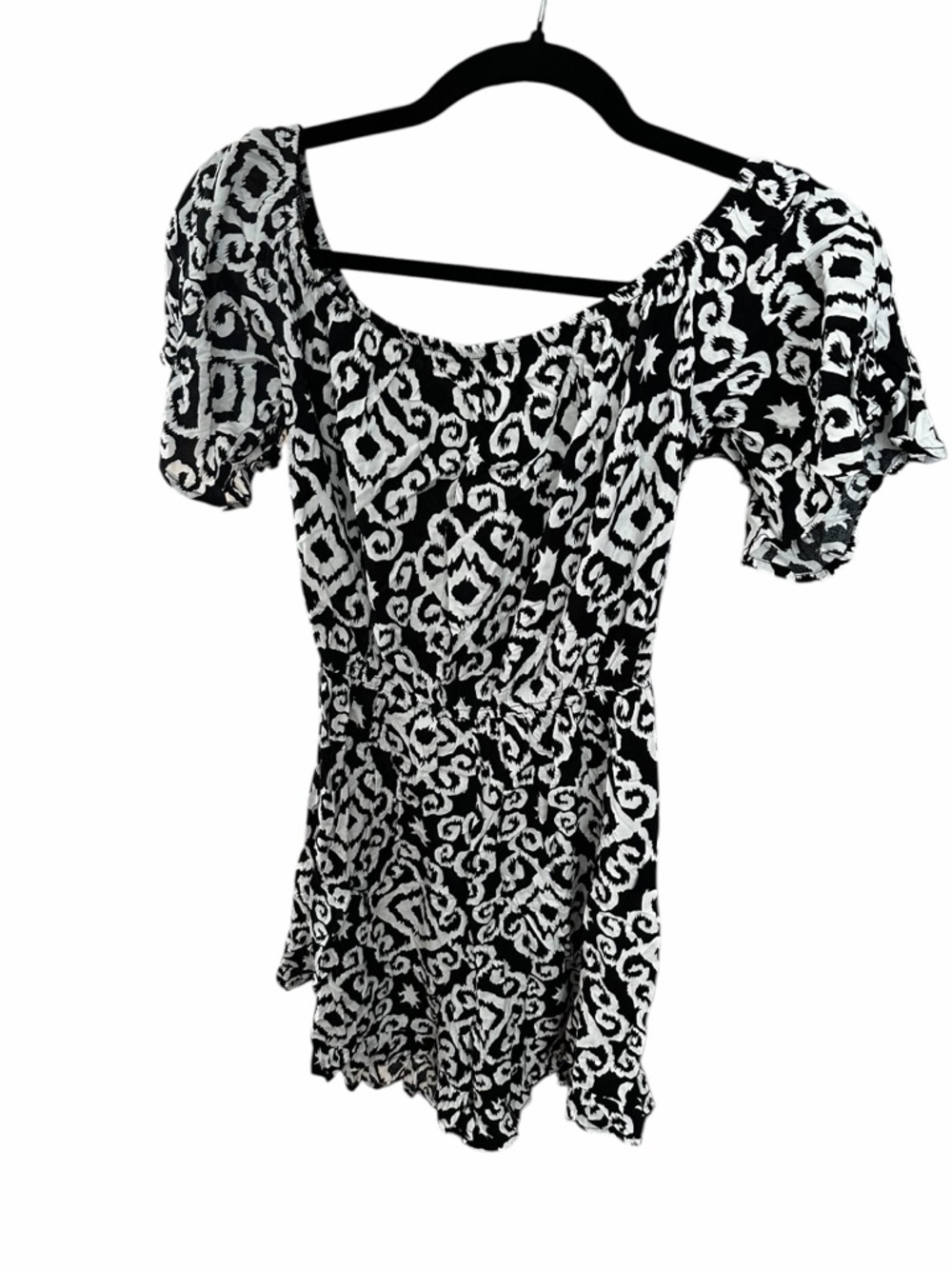 Cupshe Black and White Mini Dress - Picture 4 of 4